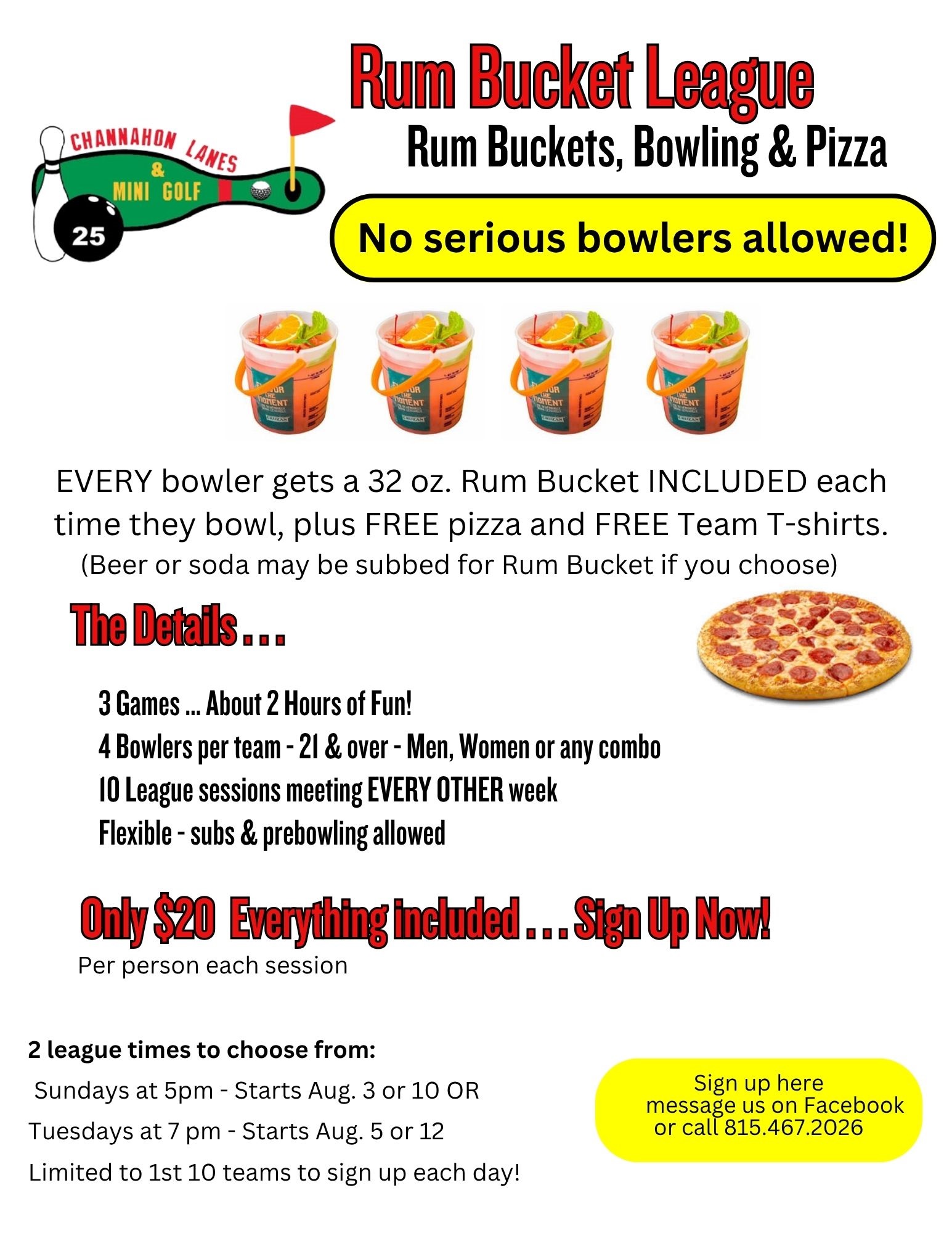 Rum Bucket League